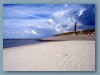 Faro con spiaggia